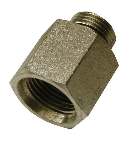 Apache Hydraulic Adapter 1/2in Male O-Ring Boss to 5/8in Female O-Ring Boss