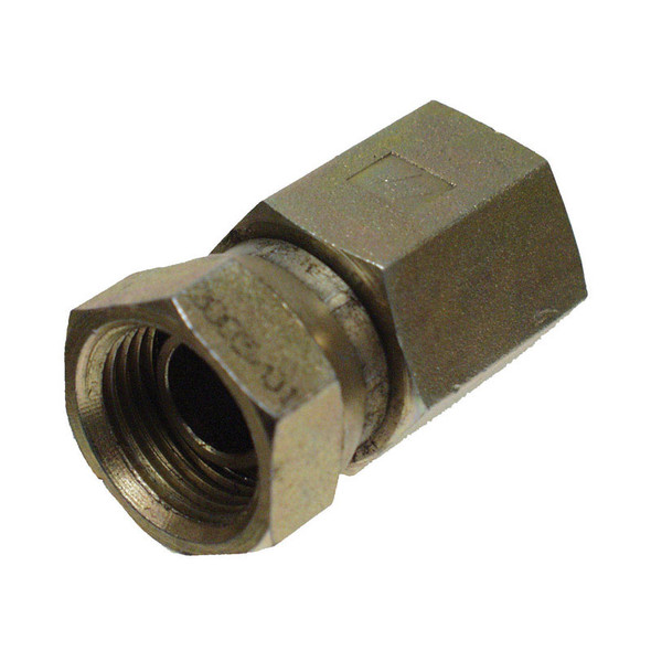 Apache 39004625 Hydraulic Adapter 1/4 inch Female Flare to 1/4 inch Female NPT