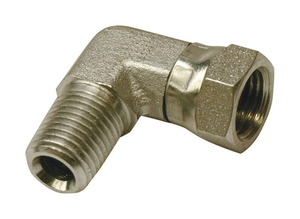 Apache 39005275 Hydraulic Adapter 3/4 inch Male NPT to 3/4 inch Swivel Female Thread