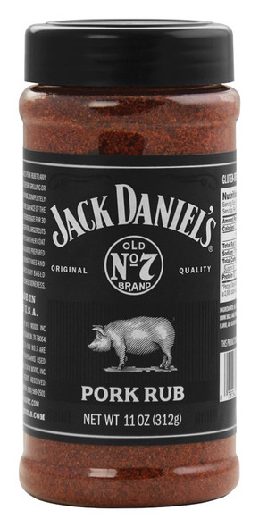 Jack Daniel's Original Pork & Poultry Rub - 11 oz Bottle for BBQ and Grilling