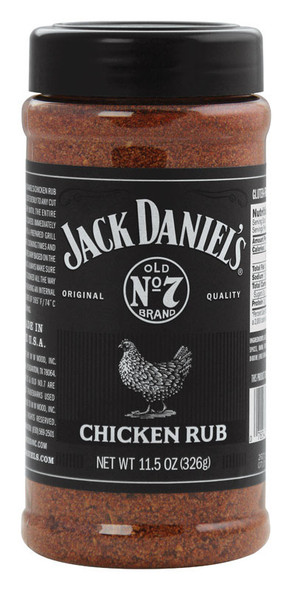 Jack Daniel's Chicken Rub 11.5 oz – Premium BBQ Seasoning for Grilled Chicken