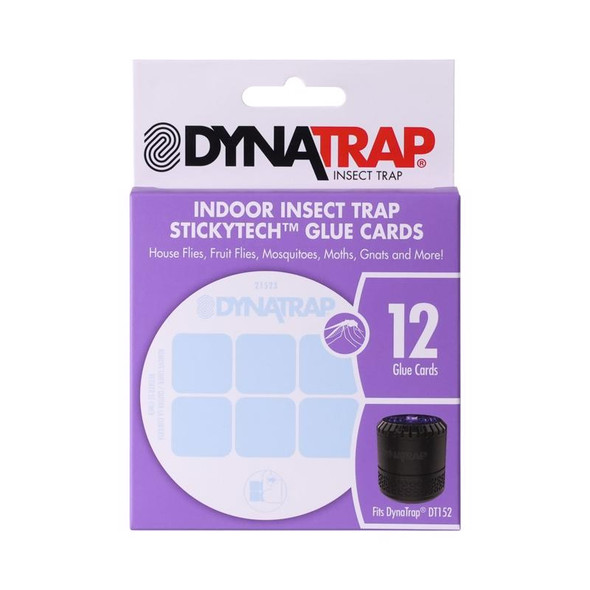 DynaTrap Indoor Fly Insect Trap with Odorless Organic Glue - Effective Pest Control Solution