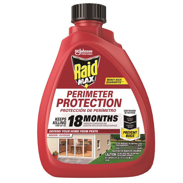 Raid INSECT BARRIER Max 30 oz Liquid Insect Control for Indoor and Outdoor Use