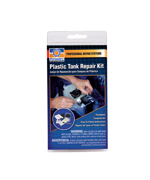 Permatex Plastic Tank Repair Kit Part 09100 for Auto Body and Gas Tank Repairs
