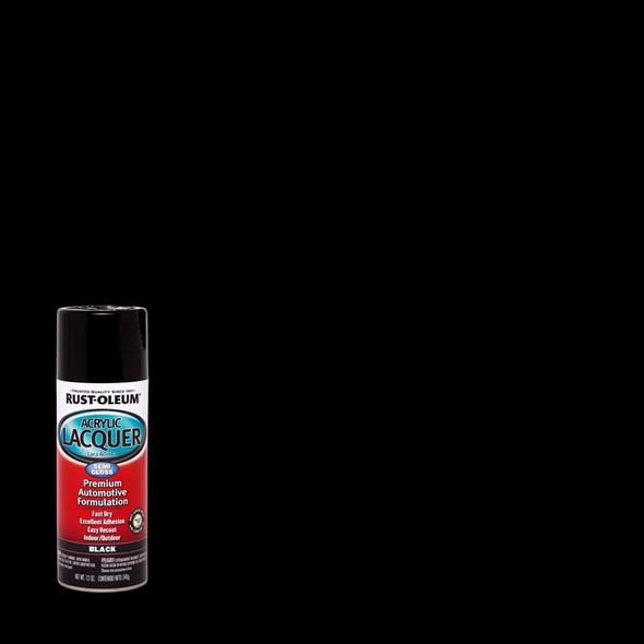 SPRYPNT AUTO LACQR BLACK