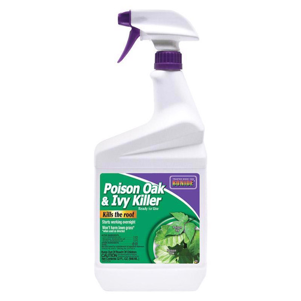 Bonide Poison Ivy and Oak Killer RTU Liquid Spray - 32 oz for Lawn Weed Control