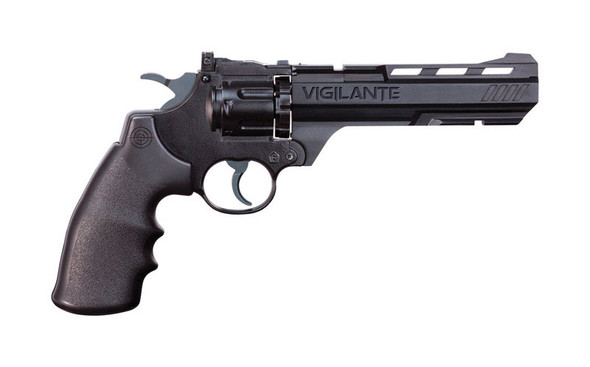 Crosman CCP8B2 CO2 Revolver Vigilante - 0.177 Caliber BB Gun with Fixed Barrel and Double-Stage Trigger