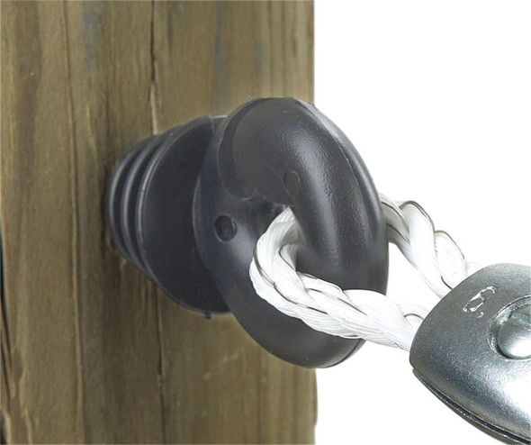 Dare Electric Fence Insulator Black Part Number 2671-25 for Agricultural Fencing