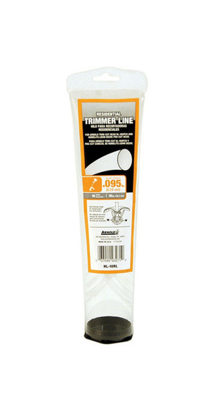 Arnold Line Pro Cut Homelite Trimmer Line - 15 ft Round, 0.095 in Diameter, Pack of 10