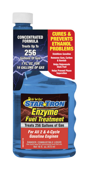 Star Brite Enzyme Fuel Treatment - 16 oz for Gasoline Engines