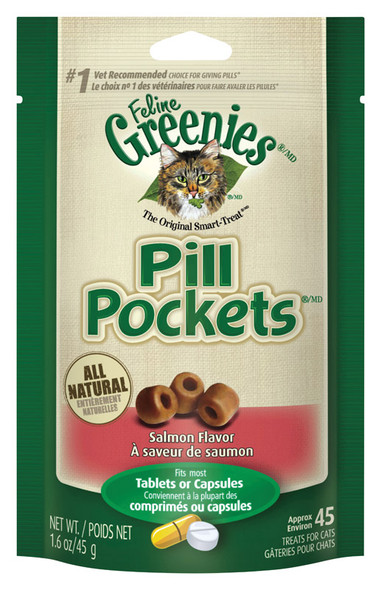 Greenies Salmon Cat Treats – Grain-Free and Delicious for All Ages