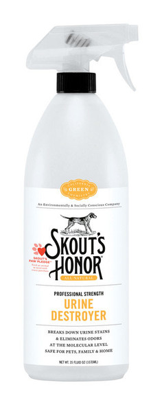 Skout's Honor Urine Eliminator for Dogs - 35 oz Trigger Spray Bottle