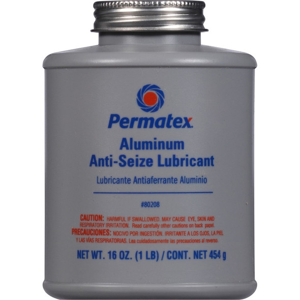 Permatex Anti-Seize Lubricant 1 lb Can – High-Temperature Aluminum Anti-Seize Compound
