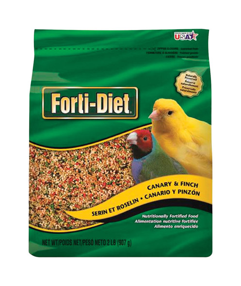 Kaytee Forti-Diet Natural Bird Food - 2 lb Bag