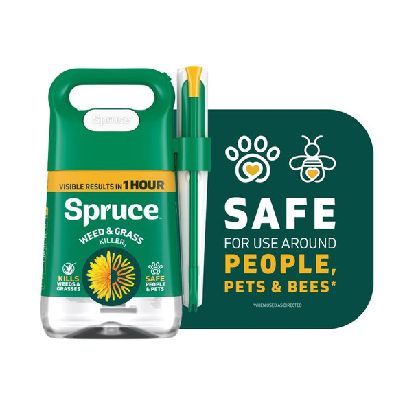 Spruce Killer SNP/SPR PWRD 64 oz Hose-End Weed and Grass Killer for Driveway and Patio