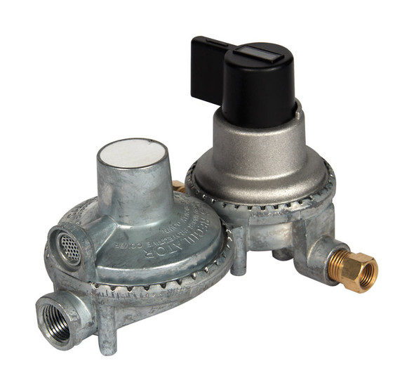 Camco Olympus Propane 2 Stage Regulator for RV and Camping Applications
