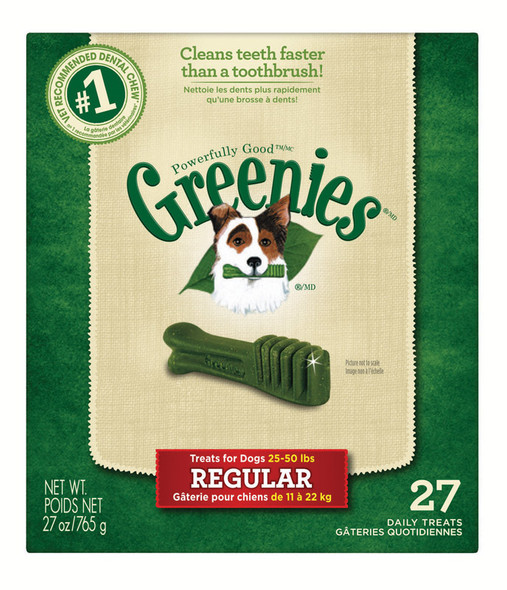 Greenies Dog Treats 27 oz – Healthy, Grain-Free Chews for Medium Adult Dogs