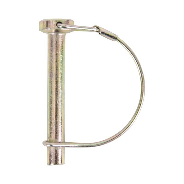 Koch Industries PTO Lock Pin Round 0.32" - Zinc Plated Tractor Linkage Locking Pin