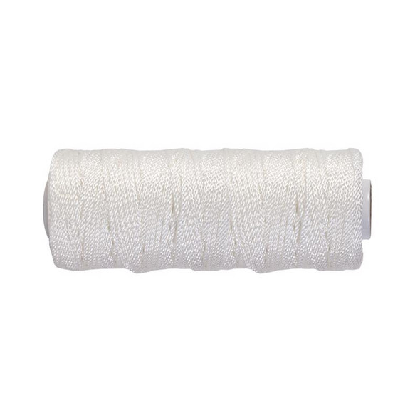 Koch Industries Mason Line White #18, 250 Feet - Durable Polyester Rope for Outdoor Use