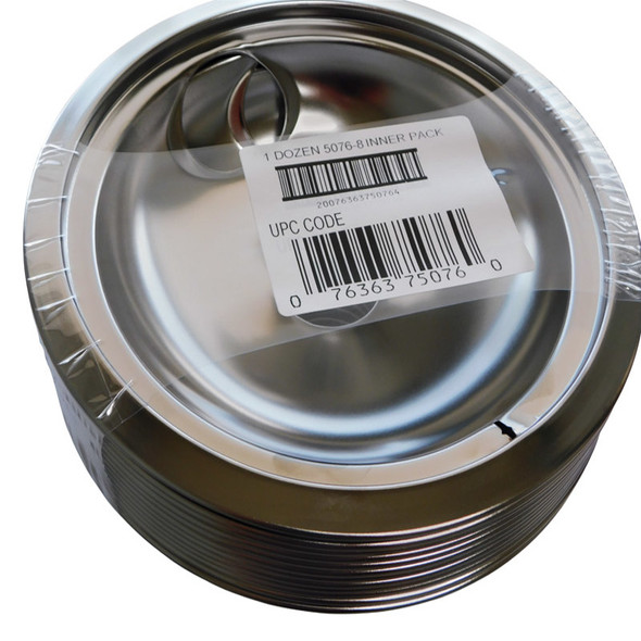 Stanco 8-Inch Reflector Bowl, 12-Pack for GE, Hotpoint, and Kenmore Appliances