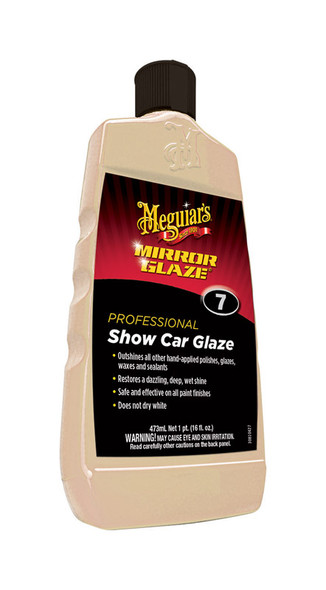 Meguiar's Mirror Glaze 7 Auto Polish Liquid - 16 oz for Superior Vehicle Shine