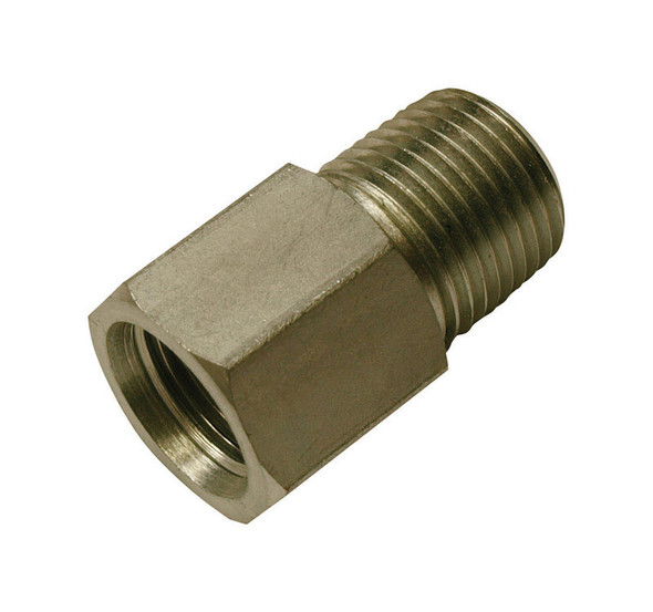 Apache Hydraulic Adapter 1/2-Inch Female O-Ring Inlet to 3/8-Inch Male Pipe Thread Outlet