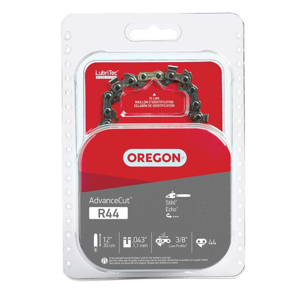 Oregon R44 12-Inch Chainsaw Chain for Echo and Stihl Chainsaws
