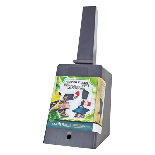 North States Bird Feeder Filler Scoop - Durable Plastic Bird Seed Scoop for Easy Refilling
