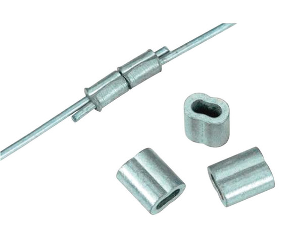Dare Wire Splicing Sleeve 100 Pack – Durable Metal Connectors for Electrical Repairs