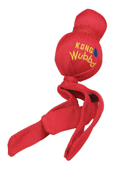 DOG TOY LG RED RUBBER