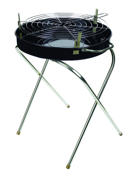 Marsh Allen Fold-A-Matic 18-Inch Charcoal Grill with Steel Cooking Surface