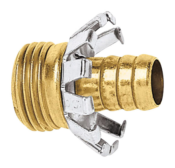 Gilmour Clinch Coupling Male 1/2 inch Brass Threaded Fitting