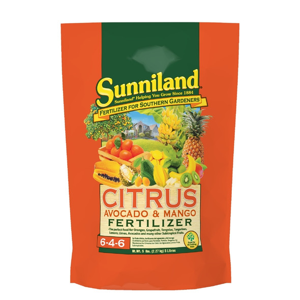 Sunniland Fertilizer Citrus 5 lb – Slow-Release Plant Food for Fruits