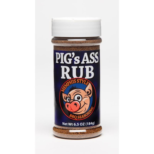 Pig's Ass Memphis Style BBQ Seasoning - 6.5 oz Shaker Can