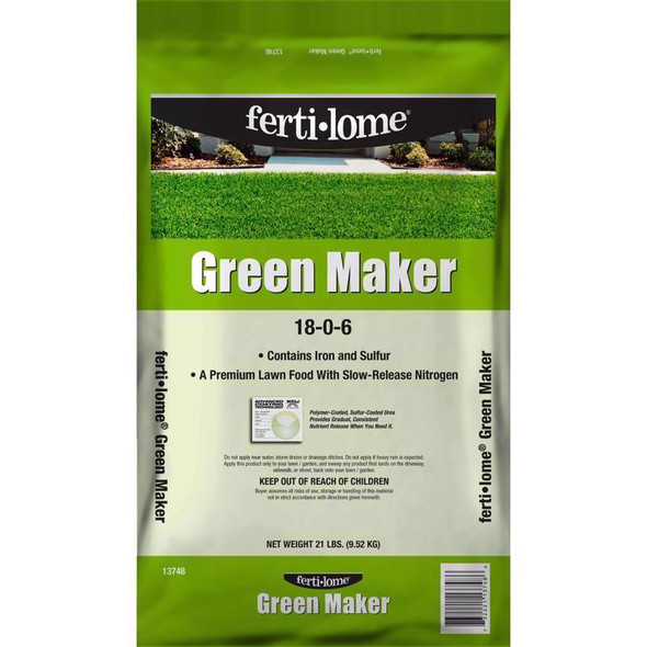 Ferti-lome Lawn Fertilizer Granules 21 lb – Slow-Release Nitrogen for Greener Lawns