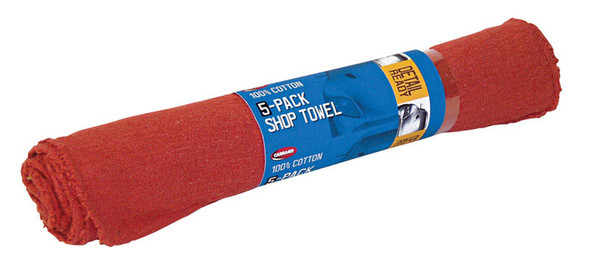 TOWELS SHOP RED 5PK