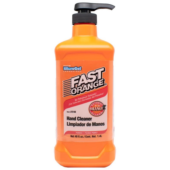 Fast Orange PMC Hand Cleaner with Citrus Scent, 48 oz Pump Bottle