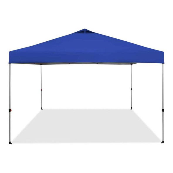 Crown Shade Canopy 150D Polyester in Navy Blue – 12 ft x 12 ft Instant Shade Tent with Steel Frame