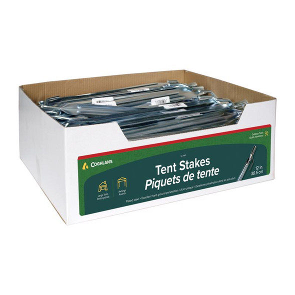 TENT STAKE STEEL  12"
