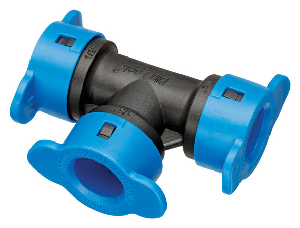 Orbit Blu-Lock 1/2 Inch Tee for Underground Irrigation Systems