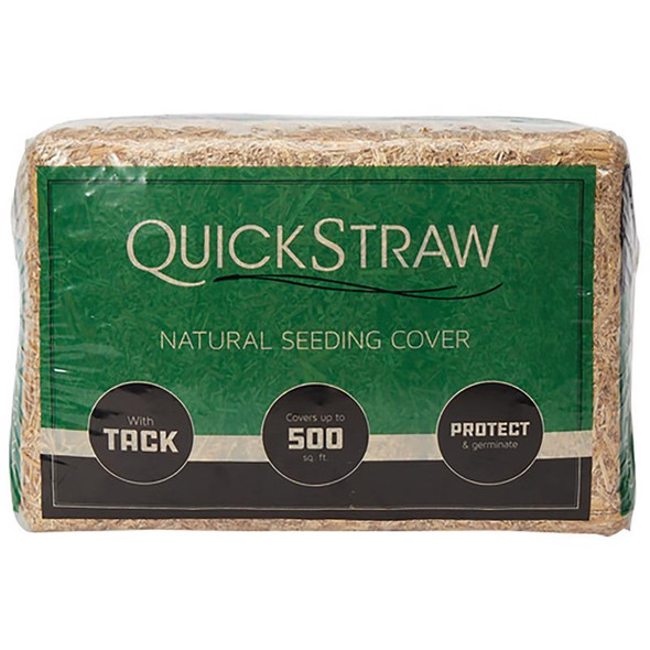 CleanStraw Straw Mulch Bag - 2.5 Cubic Feet Cover for Landscaping and Gardening