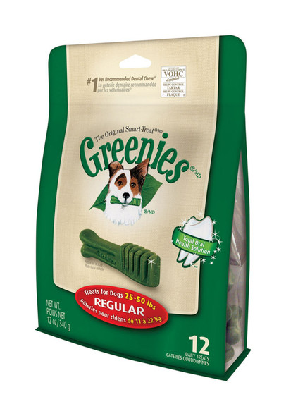 Greenies Dog Treats 12 oz – Grain-Free Dental Chews for Medium Adult Dogs