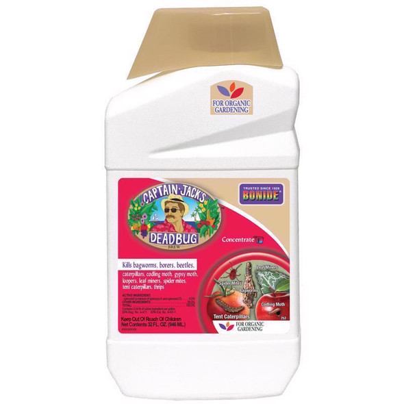 Bonide Captain Jacks Insect Control Liquid Concentrate – 32 oz Outdoor Crawling Insect Killer