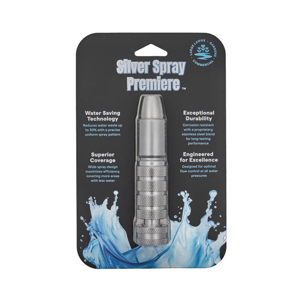 Silver Spray Premiere Stainless Steel Spray Nozzle SN32525 for Garden and Farm Use