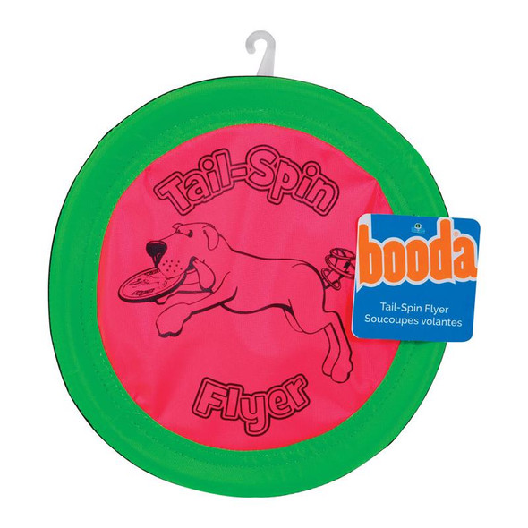 Booda Medium Flying Disc Dog Toy - Vibrant Multicolored Pet Play Accessory