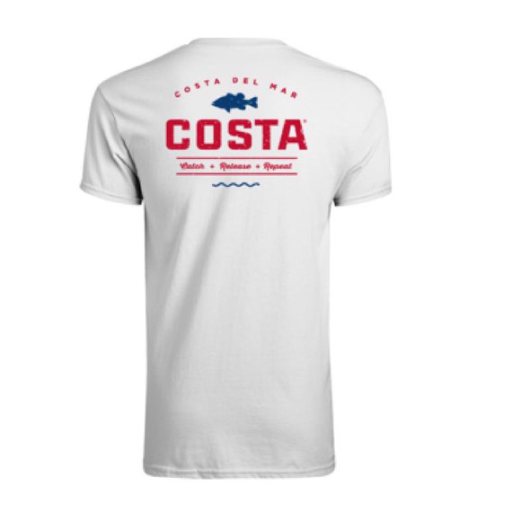 T SHRT MEN BL/RD/WHT XXL