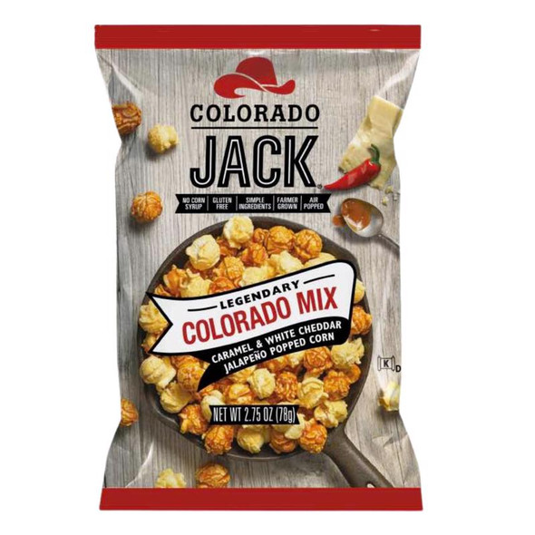 Colorado Jack Gourmet Popcorn Mix - 2.75 oz Bag (78 Packs)