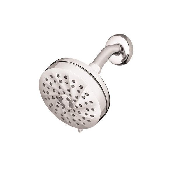 Waterpik Revive Wallmount Showerhead with Chrome Finish – 7 Spray Settings, 4.75 Inch Face Diameter