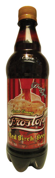 Frostop Red Birch Beer Soda Bottle - 24 oz