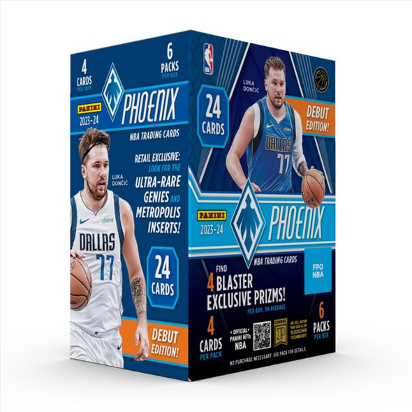 Panini 2023/24 Phoenix Basketball Trading Card Blaster Box - 24 Pack Set
